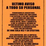 Último aviso