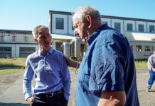 El ministro Meoni visitó los talleres de Junín