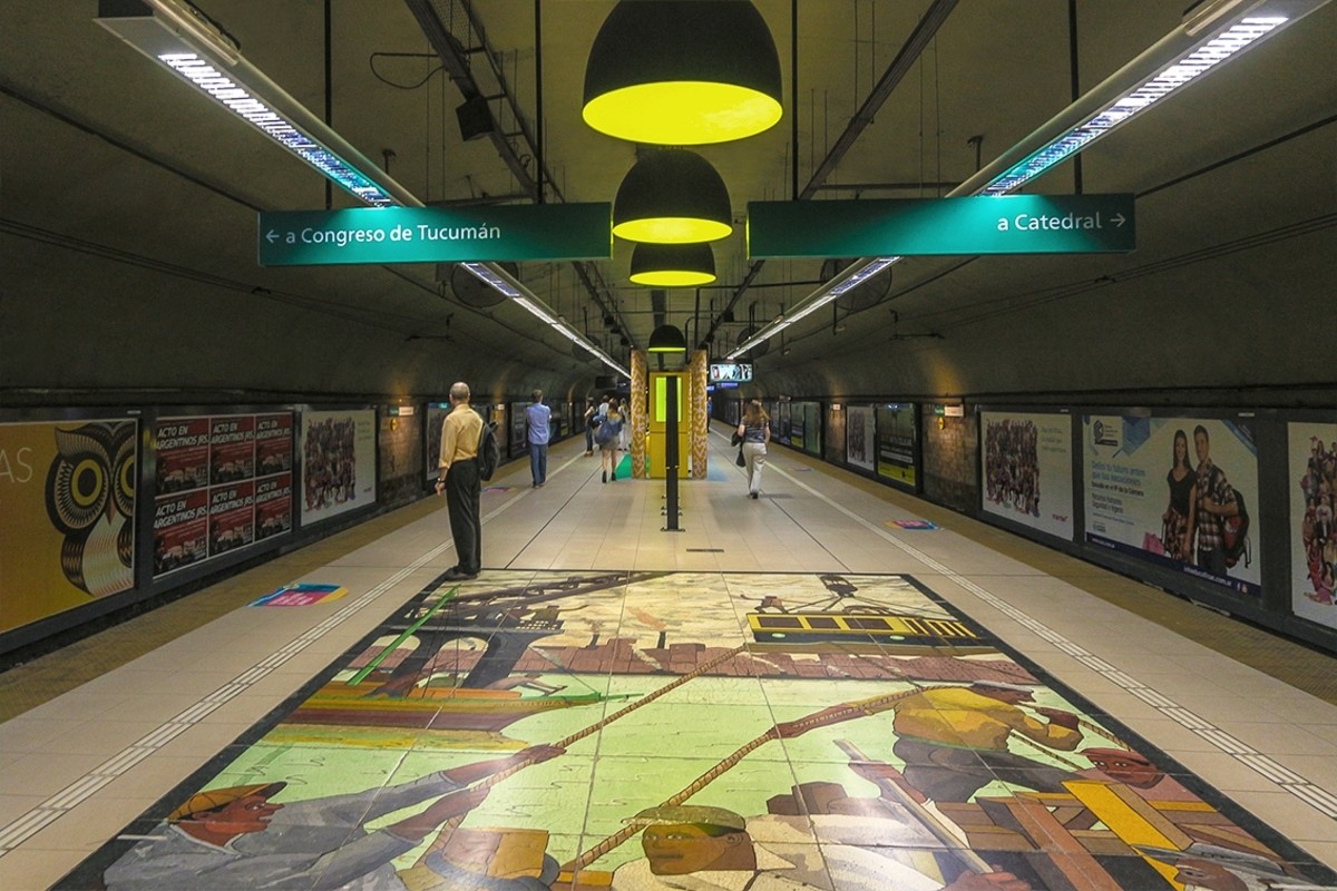 Línea D: adjudicaron las obras de reforma de las estaciones Tribunales y  Plaza Italia | enelSubte